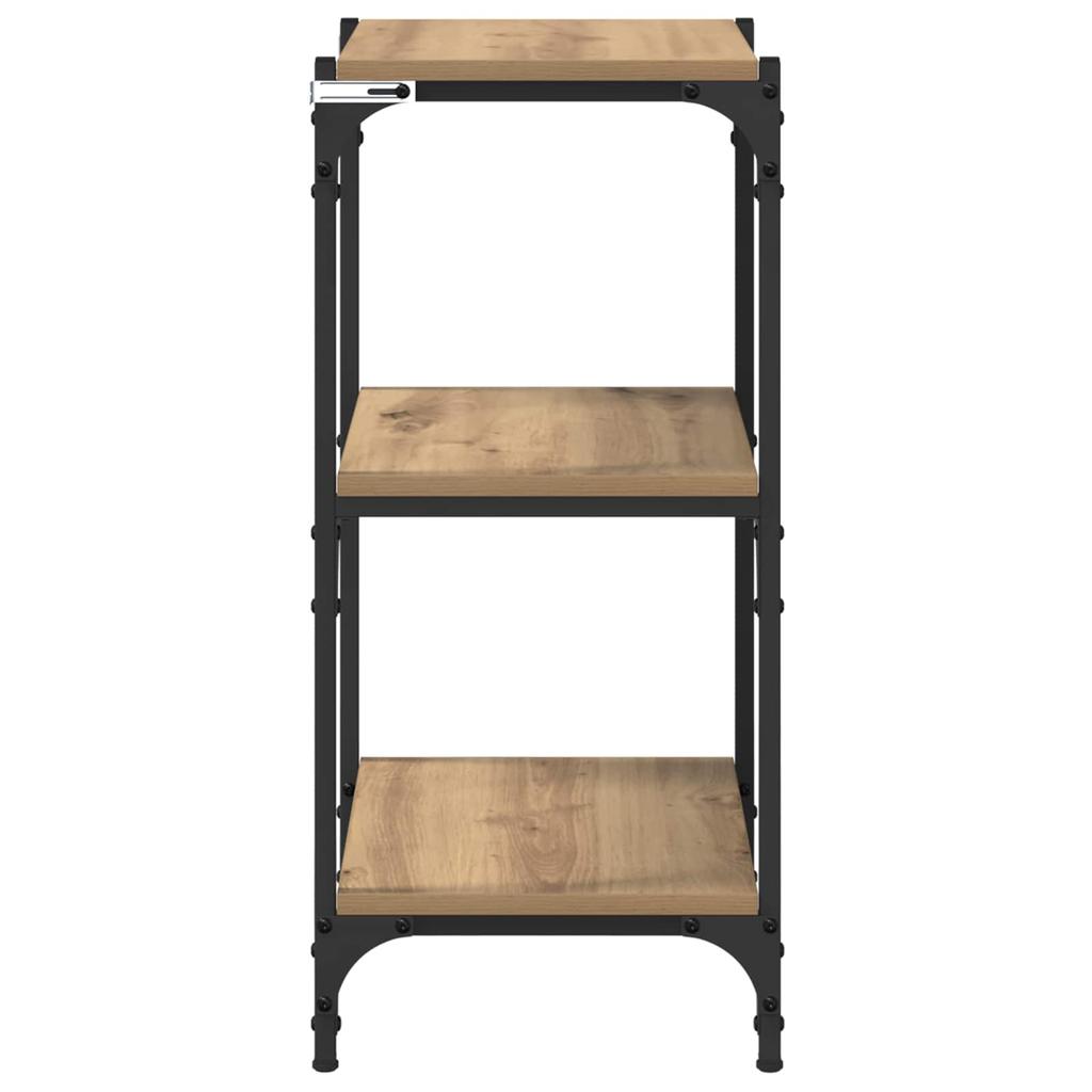 Artisan Oak Bookshelf 40 x 33 x 70.5 cm Engineered Wood