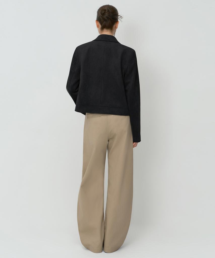 MUSINSA STANDARD WOMAN Women'S Solid Cp Curved Chino Pants [Beige]