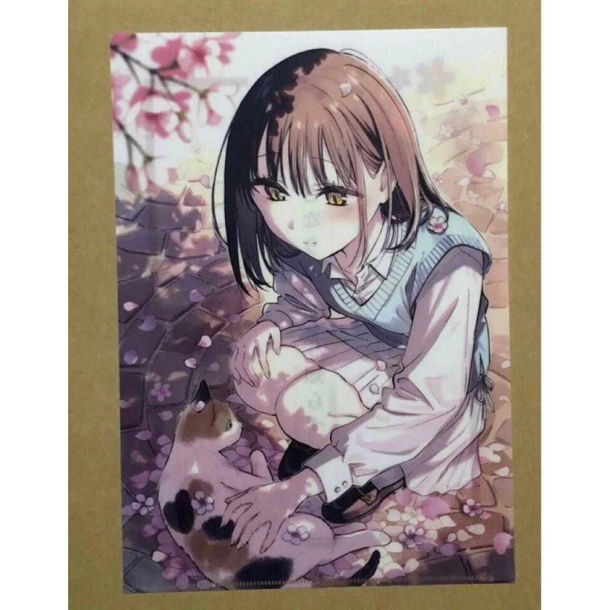 Used Bonus (Book) Neighboring Neko to Koishira Clear File New Gamers Fair Spring Oshikatsu 1 item