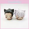 Jujutsu Kaisen Pijama com Orelhas de Gato Modelo de Bolo de Carro Kit de Montagem em PVC Caixa Surpresa Colecionável Para Fãs de Anime