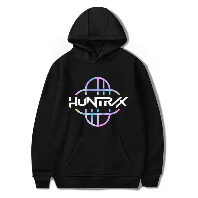 Kpop Witch Hunters Hoodie Sweater Men's and Women's Spring and Autumn Casual Loose Hooded Top