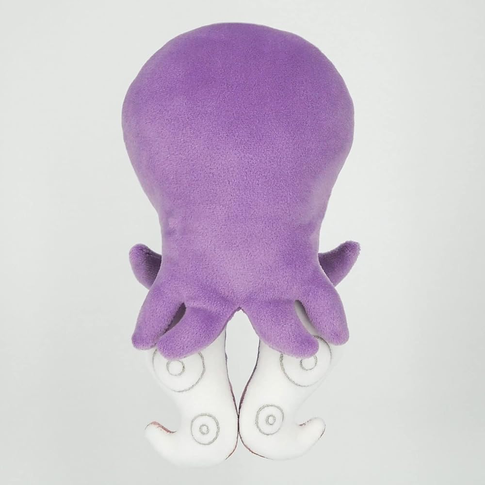 San-ei Trading Splatoon 3 All Star Collection Octopus Plush Toy Purple 10.5x6x22cm