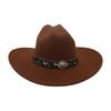 Outdoor Travel Fashion Sweet And Spicy Decorative Top Hat Wear Street Shot Retro Jazz Hat Popular Western Cowboy Hat