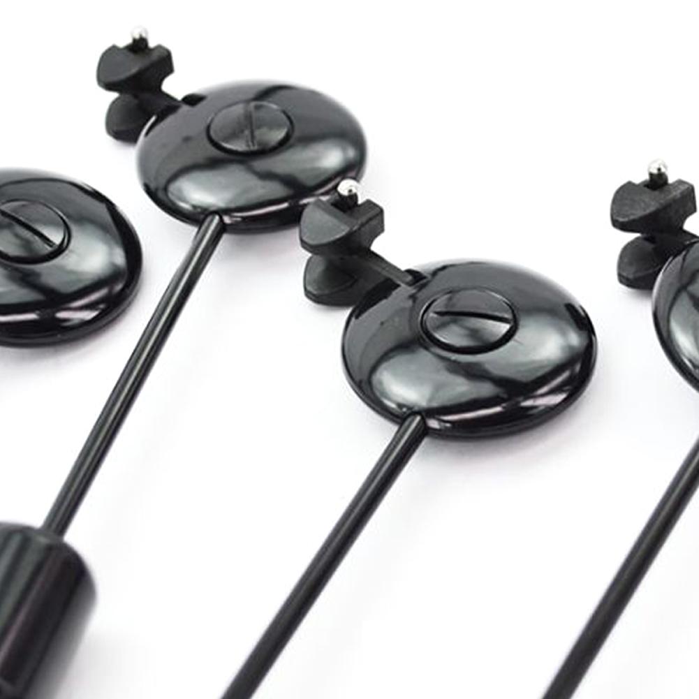 4Pcs Carp Fishing Bite Indicator ABS Illuminated Swingers Set LED Fishing Swing Signal Receiver Portable Carp Fishing Equipment