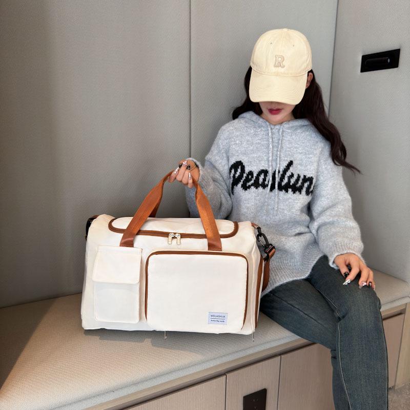 Wielofunkcyjna, składana torba na jogę i fitness z przegrodą mokrą/suchą dla kobiet i mężczyzn