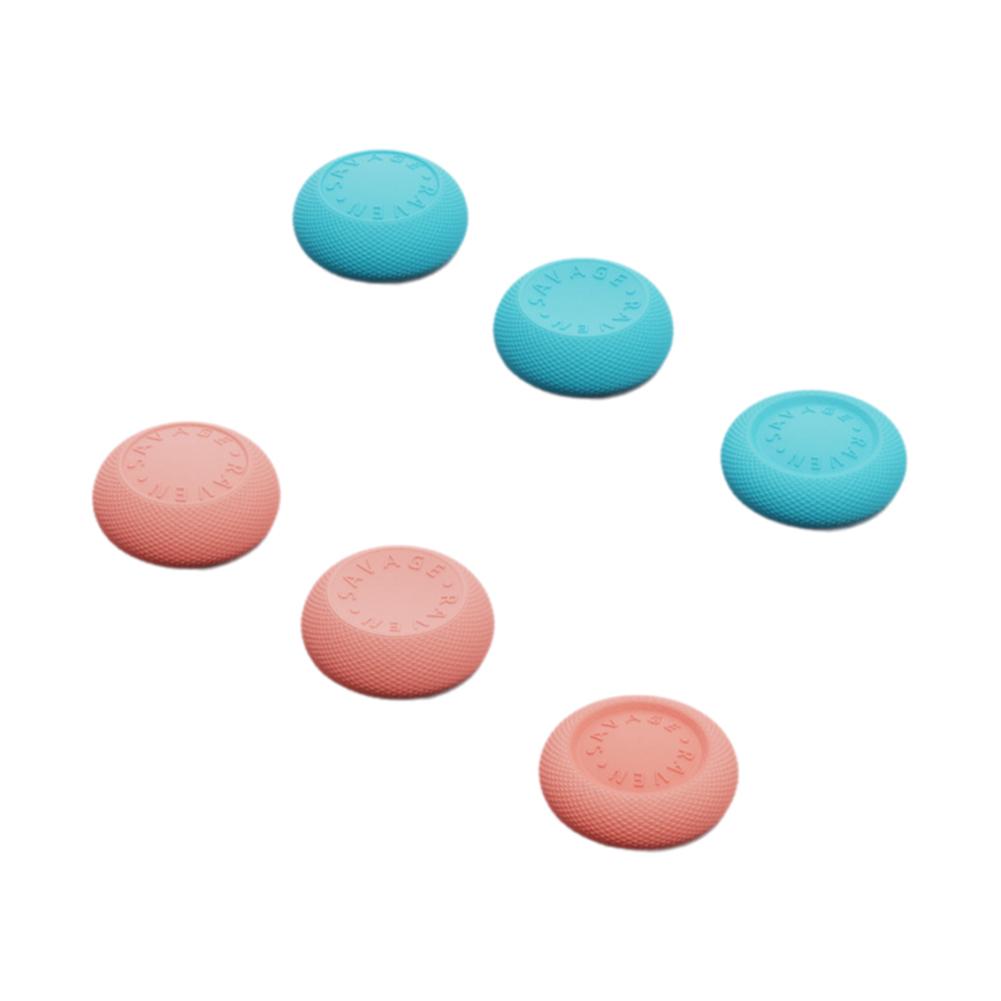 6 Stück/Set Für Switch 2 NS2 Skull & Co. JoyCon Daumenauflage Joystick-Kappe Daumenstick-Abdeckung Spielzubehör Pilzkopf