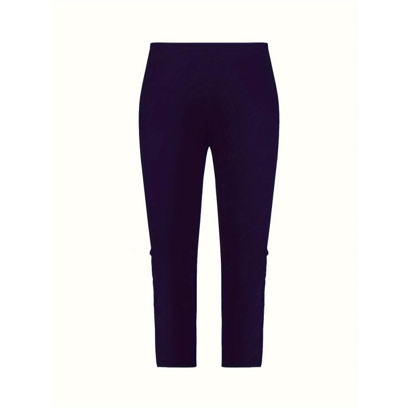 Pantaloni Capri con Pannelli di Pizzo - Modello 61896: Tendenze UE e USA