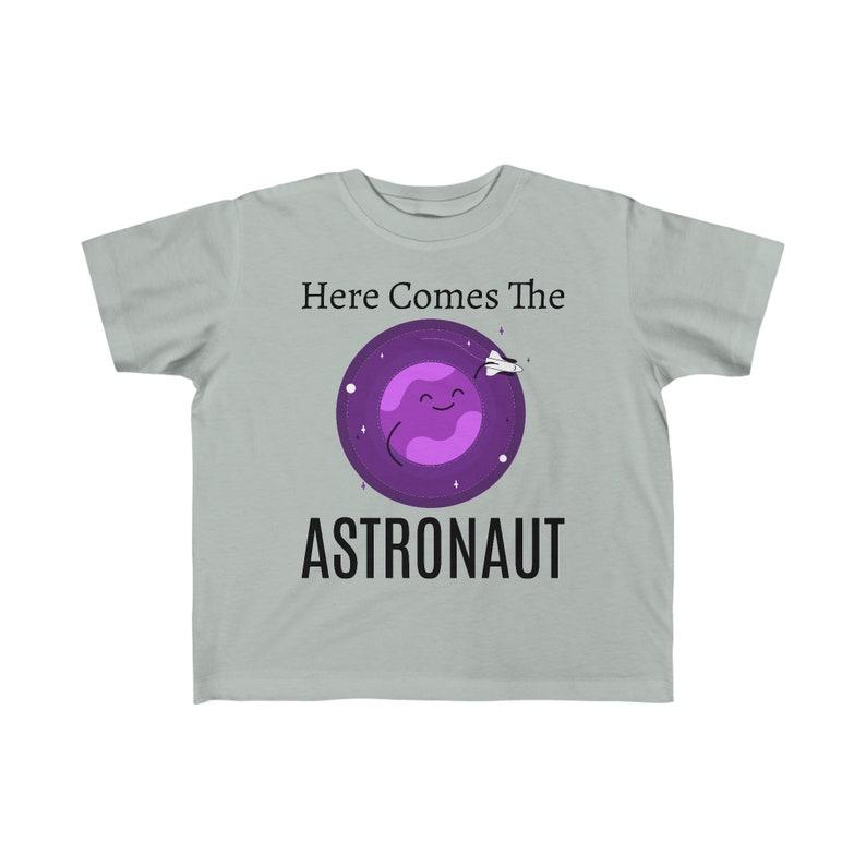Toddler Tee Here come the Astronaut stem science space shuttle