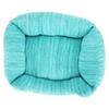 Pet Sofa Bed Soft Flannel Skin-friendly Cat Bed with Sponge Filling for Relaxation Resting Place