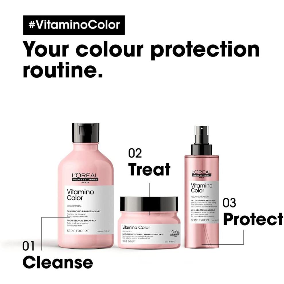 L'Oréal Professionnel Serie Expert Vitamino Color Farbfixierendes Shampoo 300ml
