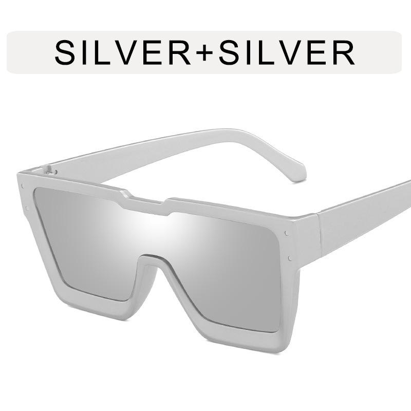 European American Style Women's Sunglasses Square Shape Outdoor UV Protection Glasses for Women Travelling Female Sunglass