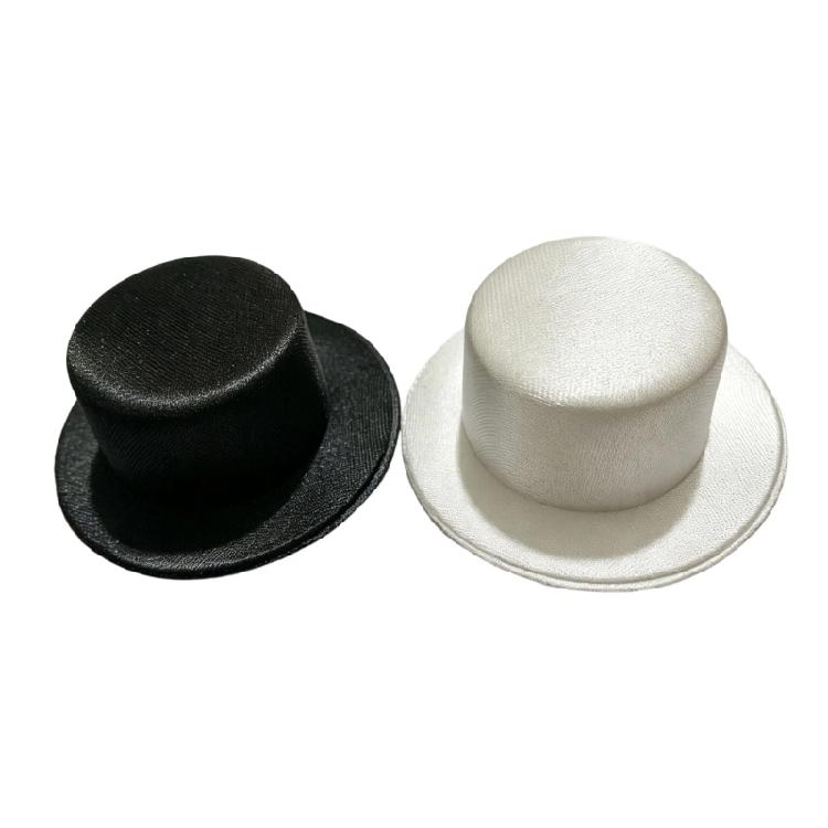 Small Costume Hat Accessory for Handmade Craft Display, Mini Hat Embellishment for Doll Outfit Accessory and Sewing Project Styling Use
