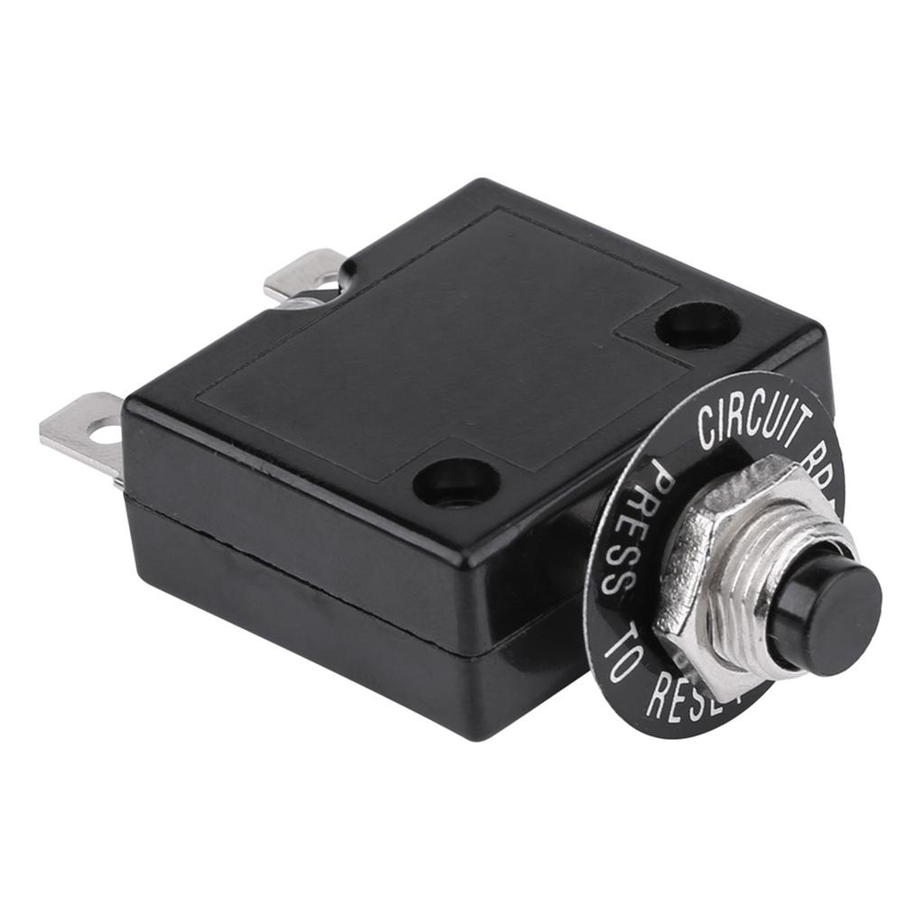 5A Manual Reset Thermal Switch Circuit Breaker Over Current Overload Protector