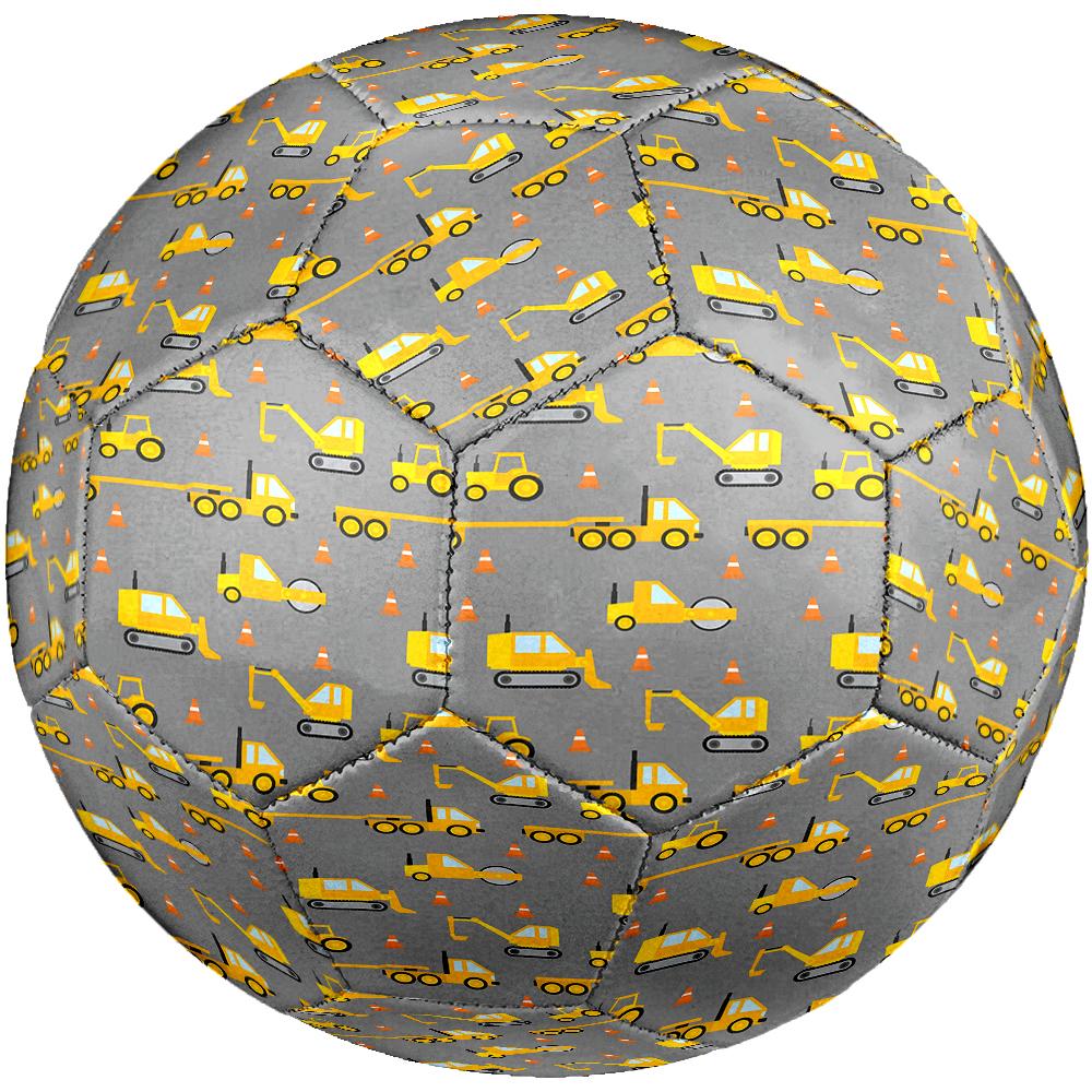 Excavator Theme Size 5 Soccer Ball, Suitable for Both Indoor and Outdoor Matches, a Gift Suitable for Everyone.