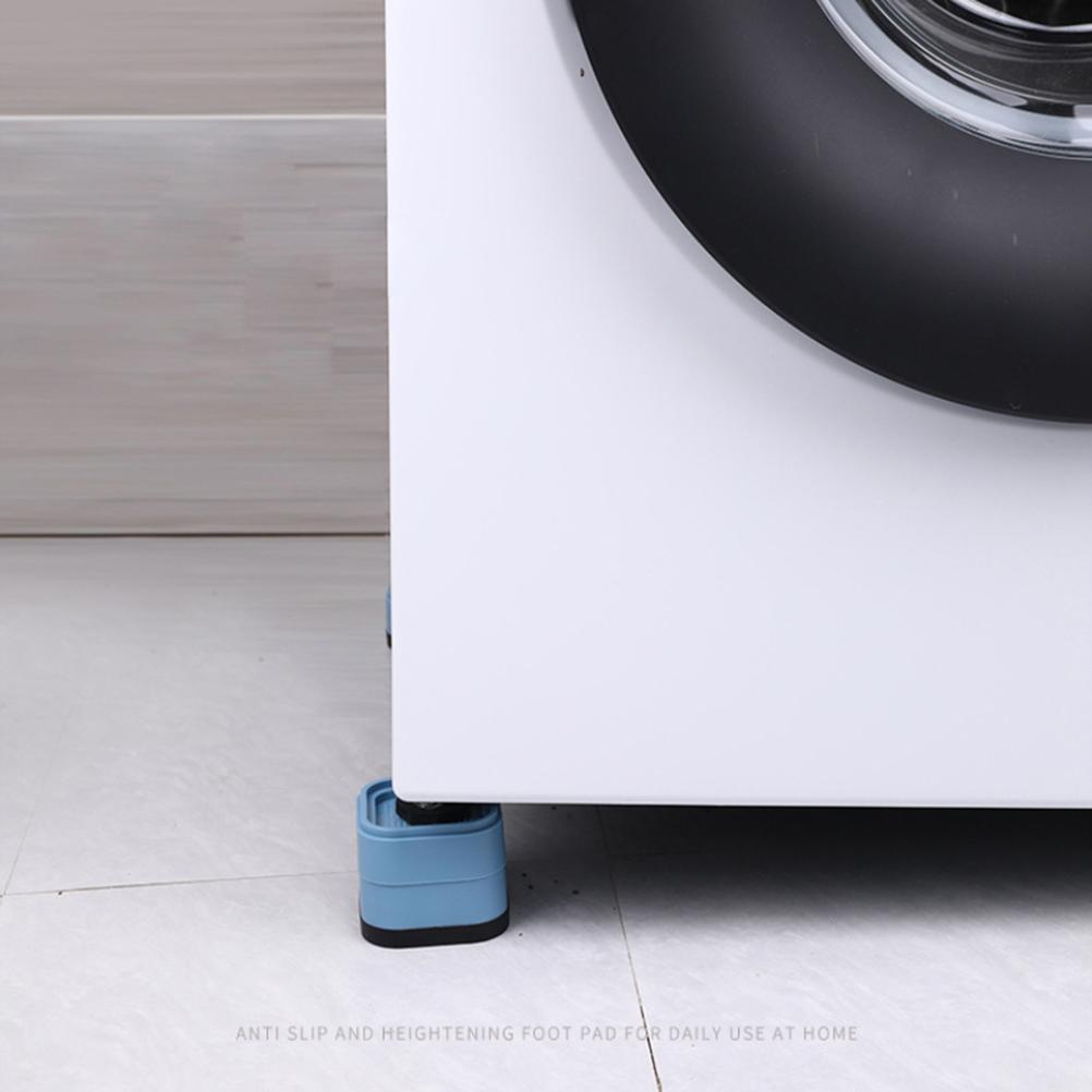 4 Pcs Washing Machine Feet Pad Non Slip Rubber Foot Pads Anti Vibration Washing Machine Feet Vibration Damper for