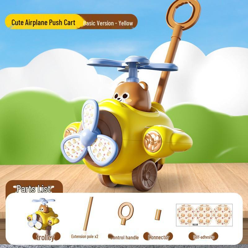 Charming Duck Push-Along Toy for Toddlers