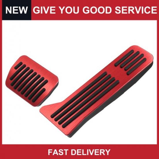 Pack of 1 For Mazda Car Foot Pedal Pads Accelerator Gas Brake Pedal Cover Red