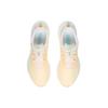 Li Ning Super Leve 19 Respirável e Leve Cano Baixo Tênis de Corrida Feminino Amarelo Leite Fluorescente ARBS002-20