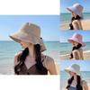 Womens Fashion Sun Hat With Flap For Neck Protection And Summer Outdoor Activities