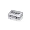 [New Arrival!] Karaoke Sound Echo Mixer KTV Effect Reverb Microphone Preamp Home Audio DVD System (Cannot Be Shipped Via Mail) (Silver)