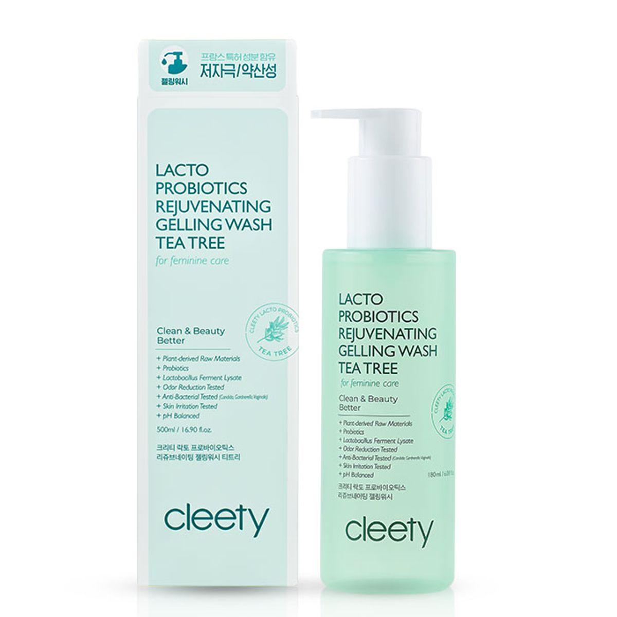 Lacto Probiotics Rejuvenating Gelling Wash Tea Tree 180ml