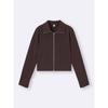 Gu By Uniqlo Rib Double Zip Cardigan