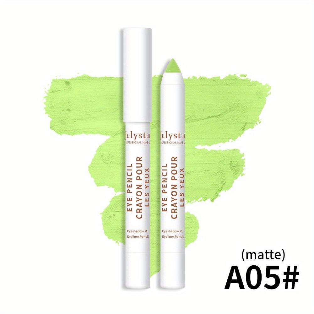 Halloween Polarized Monochrome Eyeshadow Stick Matte Micro Waterproof Lasting Sequins Eyeshadow Cosmetics