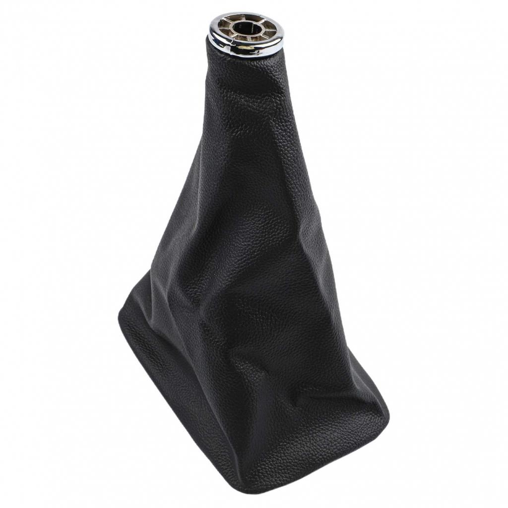 PU Leather Shift Lever Cover Comfortable Grip Easy Installation