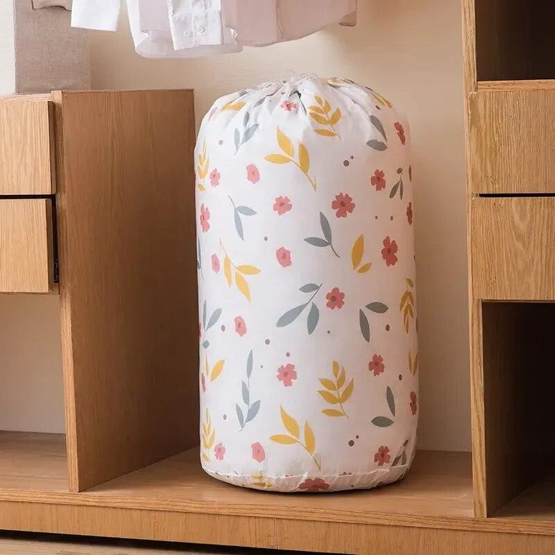 Foldable Storage Bag Quilt Blanket Organizer Washable Clothes Dust Bag Multifunctional Packing Bag Wardrobe Home Organizer