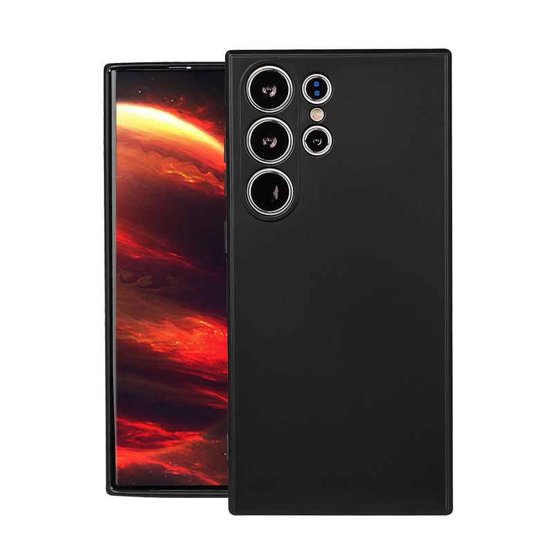 Samsung S24ultra Imitation Liquid Silicone S23 Mobile Phone Case NOTE20PLUS Skin Feeling Anti Fall A73