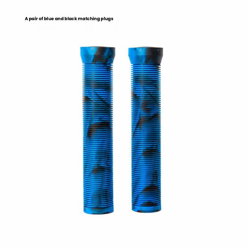 Manoplas de Guidão de Bicicleta Coloridas de Borracha Antiderrapantes Cobertura Longa Universal Para Bicicleta de Estrada Scooter Acessórios de Ciclismo