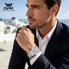 OPK Men's Luminous Waterproof Roman Mechanical Dial Watch Hollowed out Design New Domineering Foreign Trade Watch 6102
