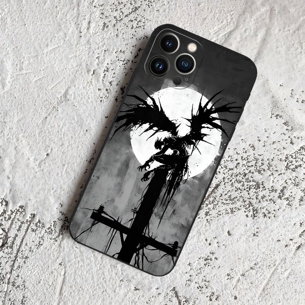 L-Lawliet Death Note Phone Case for Iphone 17 Air 16 15 14 13 12 11 Pro Max Xr X Xs Mini Plus Black Soft Silicone Cover