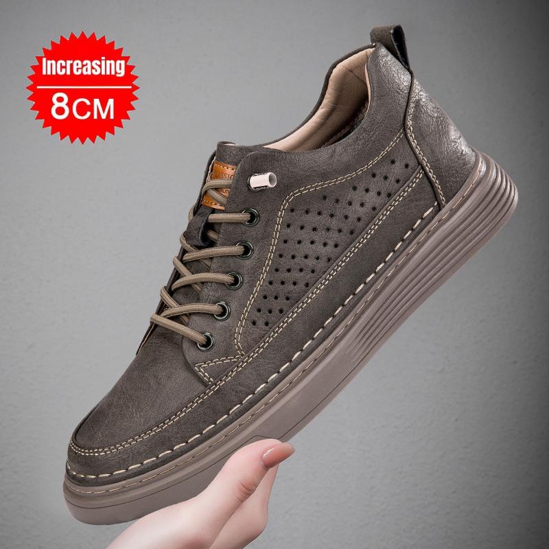 Scarpe Rialzanti Nascoste da 6cm 8cm per Uomo Scarpe con Rialzo da Inserire Scarpe Rialzanti Chunky per Donna Sneakers Aumenta Altezza Scarpe Casual Migliorative