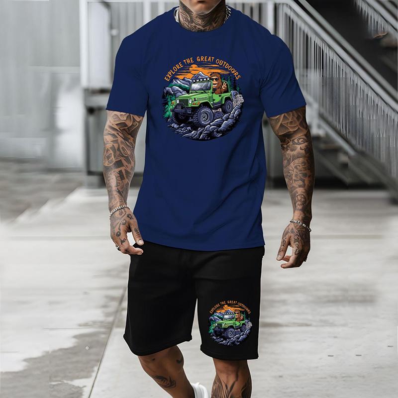 

Популярный южноамериканский мужской повседневный свободный комплект с напечатанными цифровыми узорами, легкая дышащая и прохладная мягкая ткань 6XL