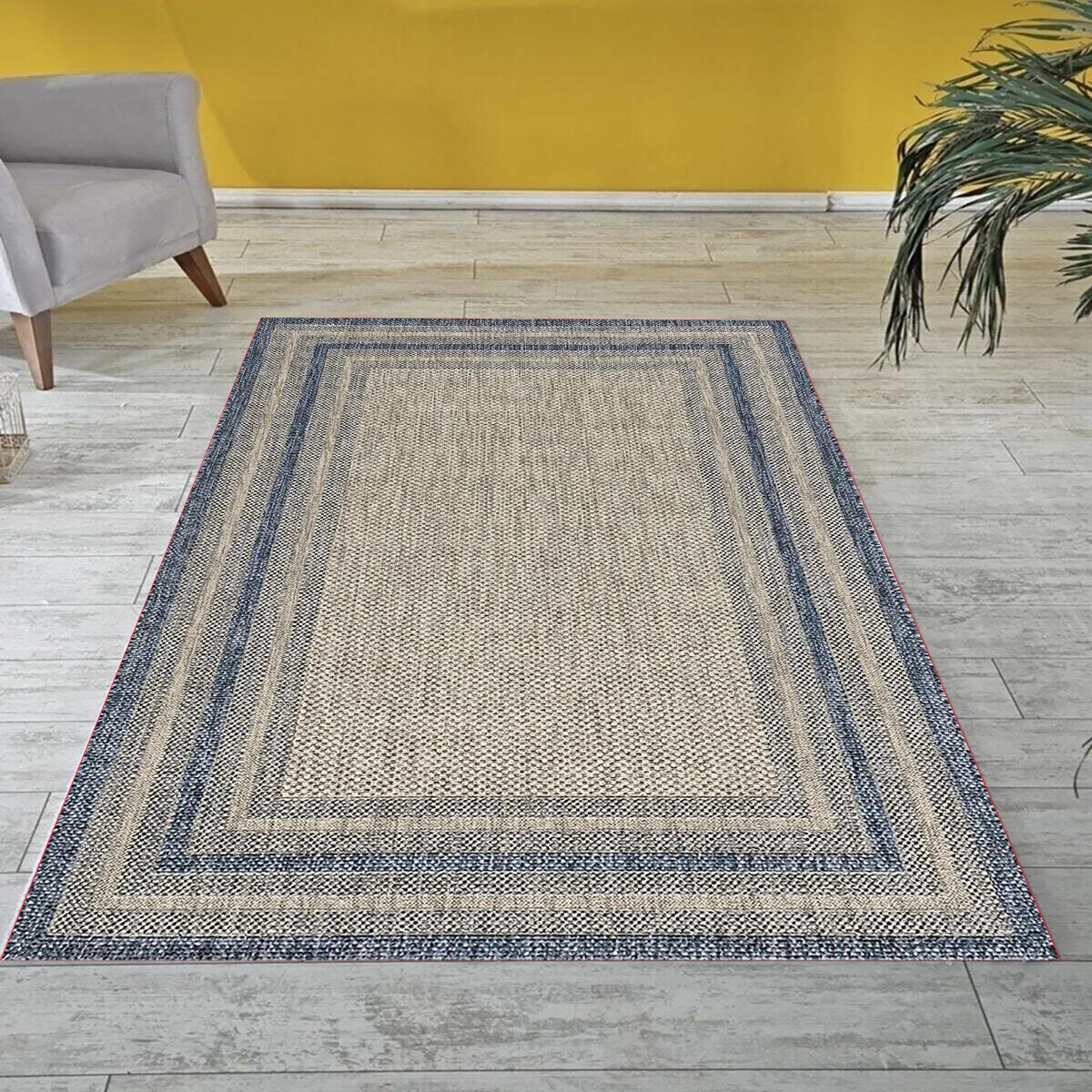 

Декоративный нескользящий моющийся ковер с цифровой печатью DOT-SM-333 40 x 60 коричневый