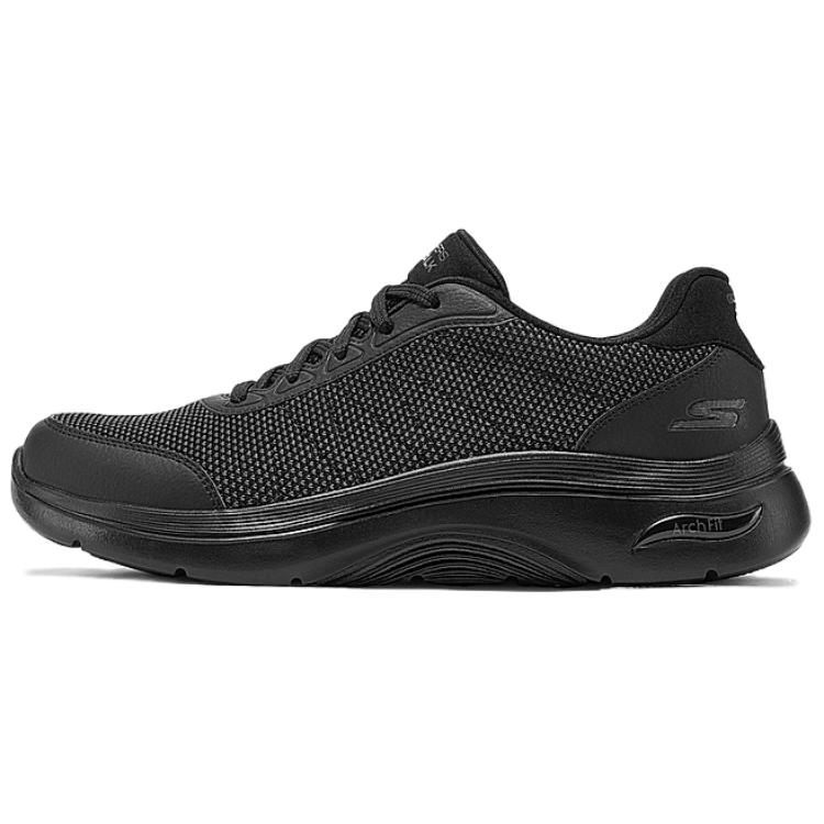 Skechers Arch Fit Comfortable Versatile Low-Top Casual Shoes Men sneakers Black 216603-BBK 42.5