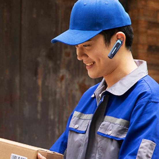 1Pc IPX 5 Eco-friendly Stable Signal Wireless Earphone Transmission ABS Stereo Sound Single