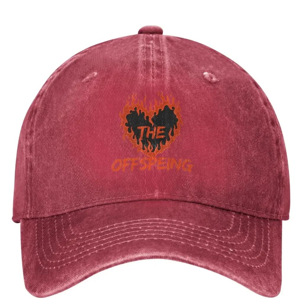 The Offspring Print Baseball Cap Men Women Sun-Proof Hip Hop Dad Hats Summer Trendy Outdoor Sports Baseball Caps