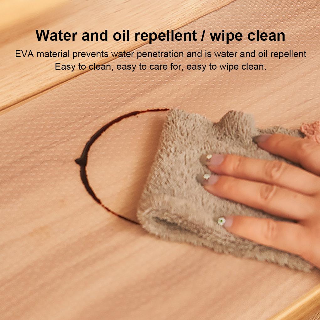 Refrigerator Multifunction Mat Non-Slide Transparent EVA Heat-Insulation Place Mats Oil-proof Table Liners Household Cabinet