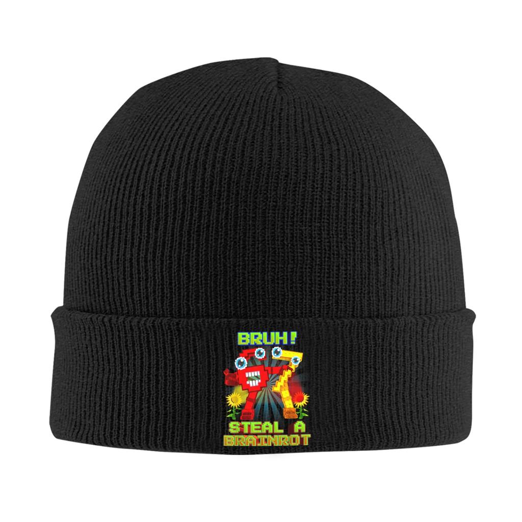 Bruh It's My Birthday 67 Six Seven 6-7 Funny Brainrot Hats Autumn Winter Skullies Beanies Ski  Cap Men Women Acrylic Knitted Hat