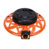 Lawn Sprinkler with Metal Decorative Base 8 Patterns Stationary Water Sprinkler for Watering Yard Lawn Garden
