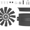 64mm Ducted Fan and Brushless Motor Kit Parts, DIY Modified Remote Control Edf Jet for RC