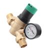 Vann trykkregulator Messing Nøyaktig Multifunksjonell   Filter Vann trykkregulator med