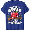 Cutest Apple in The Orchard Cute Apple Picking Season Girl T-Shirt