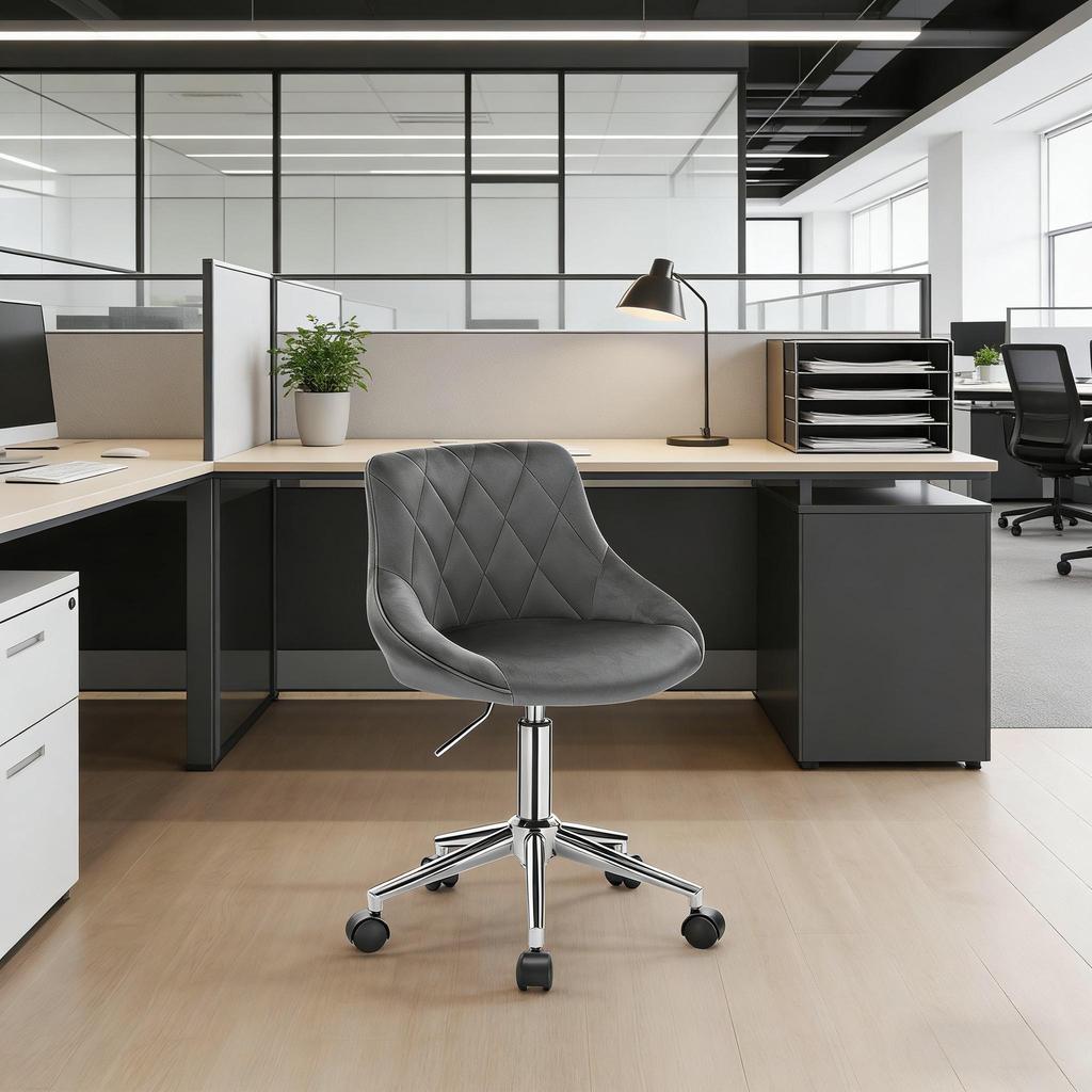 Office Chair for Home Office, Swivel Office Chair, Rolling Chair with Wheels (only with office chairs)