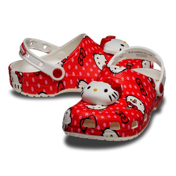 Crocs Unisex Sanrio Characters Red Classic Clog M8W10(265)
