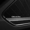 2025 Hot 2/4Pcs 3D Aluminum Car Audio Sticker Emblem Decorate For Mercedes Benz W205 W212 W204 W213 W203 W176 W222 W211 Badge Ac