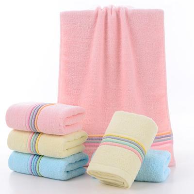 1pc Face Towel Absorbent Pure Hand Face Cleaning Hair Shower Towels Bathroom Home Hotel for Adults