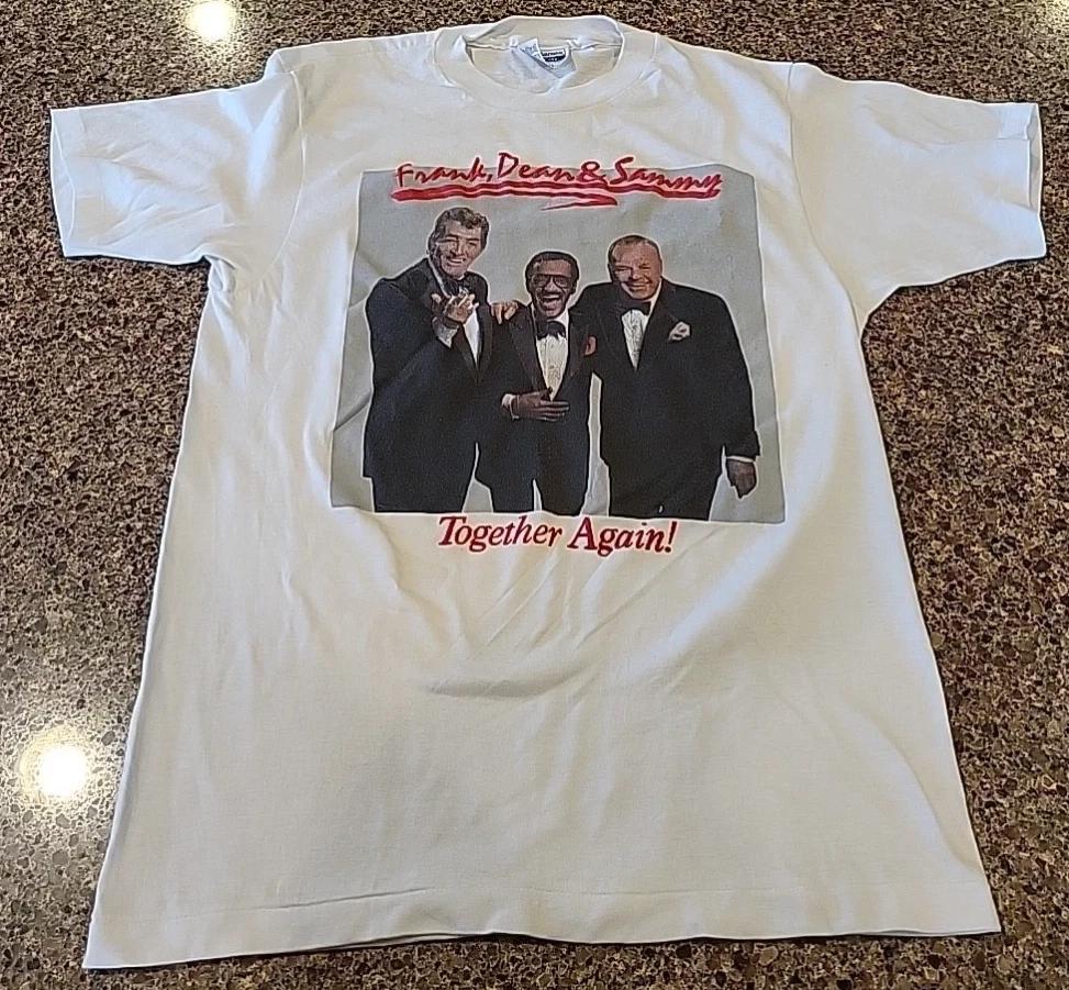 1988 Frank SINATRA Dean MARTIN y Sammy DAVIS JR. Camiseta Juntos Camiseta T